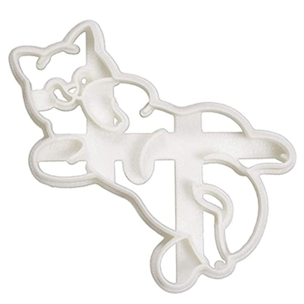 Kjeksformer, 3D katteforme for barn, kattebakform 1 KLB