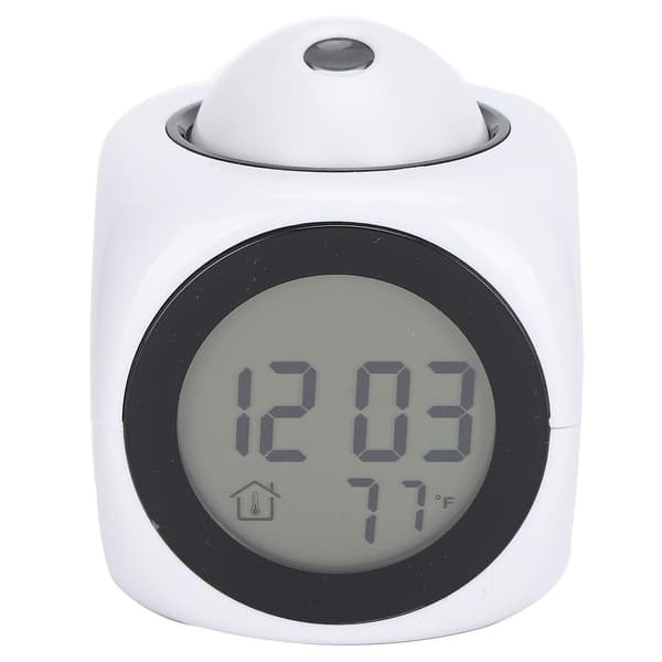 LCD-ur med C-baggrundsbelysning, stemme, timing, lys, stille snooze-alarm