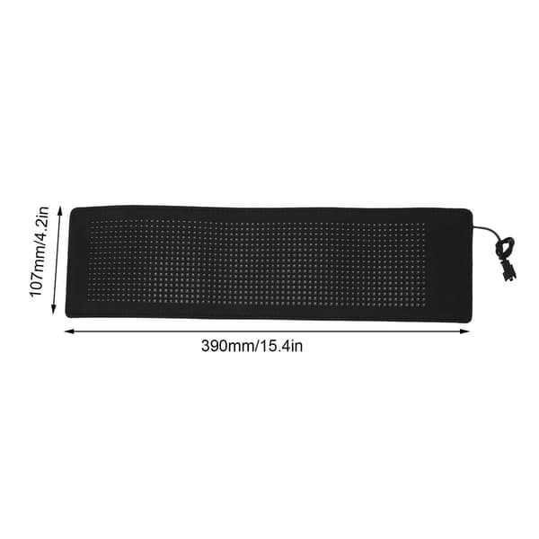 Fleksibel LED-bilskærm, Bluetooth-app-styring, 16x64 matrix KLB
