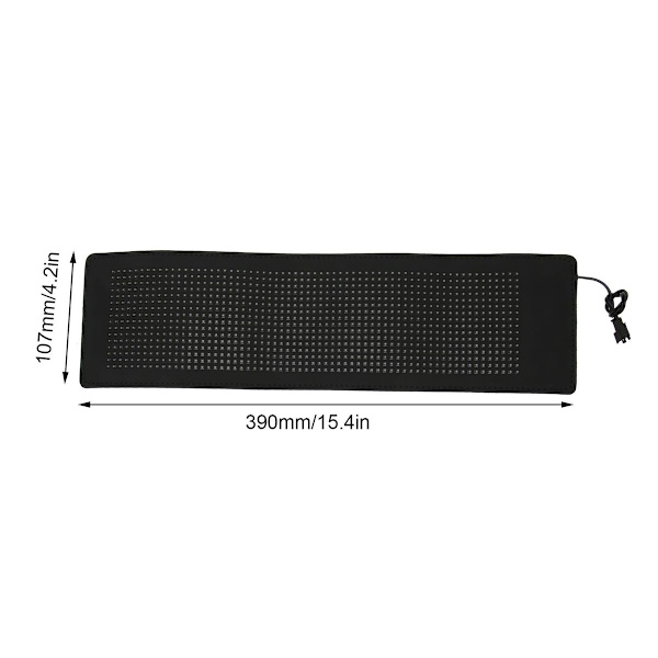 Flexibel LED-bilskärm, Bluetooth-appstyrning, 16x64 matris KLB