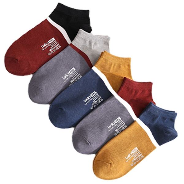 Damstrumpor Låg Topp Athleisure Strumpor Mjuk Bomull 5 Ductoles KLB