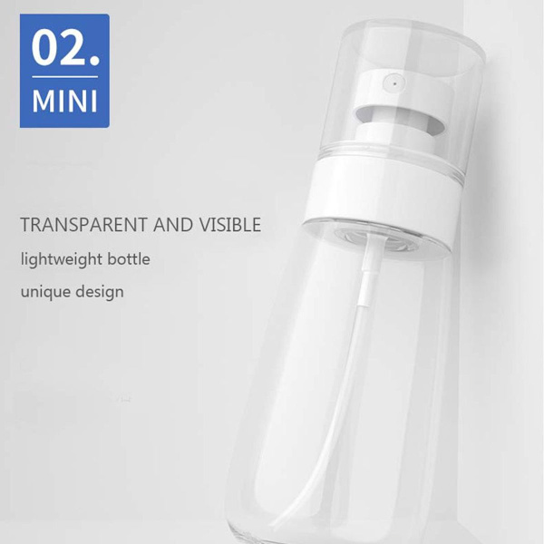 5 st Mist Spray Flaska Påfyllningsbar Reseförpackning med Lufttryckspump Plast Lee KLB