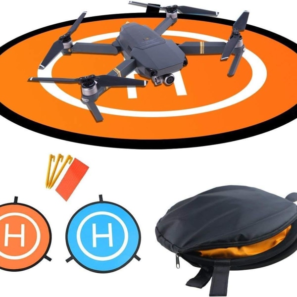 Drone Landing Pad, Universal Vattentät Portabla hopfällbara Landing Pads för RC Drones KLB