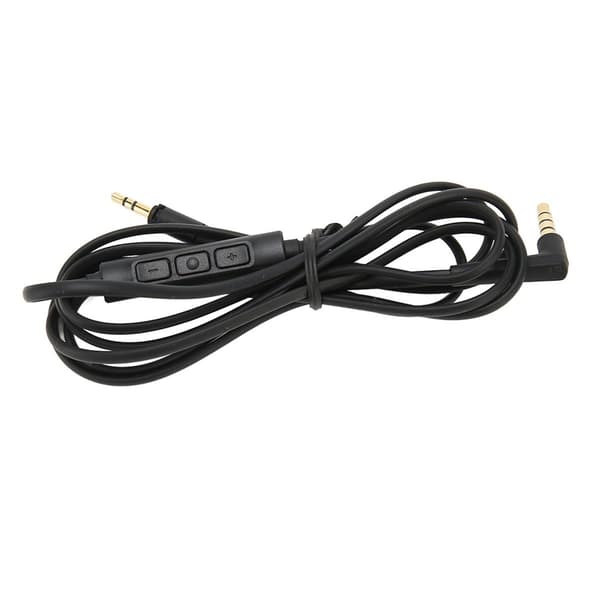 Reservehodetelefonkabel med mikrofon volumkontroll KLB