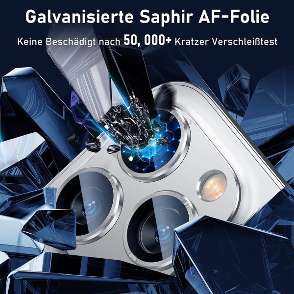 Til iPhone 13 Pro/iPhone 13 Pro Max Kamerabeskyttelse, [One-Piece