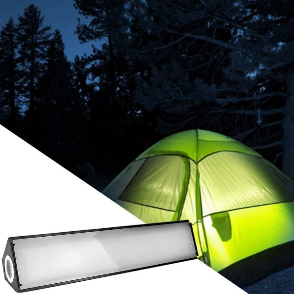 Solcellsladdad LED-tältlampa, vattentät arbetslampa för KLB