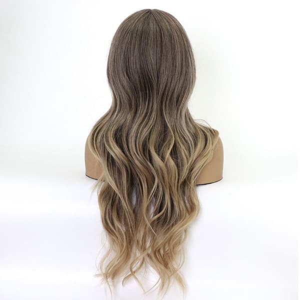 Blond lång damperuk