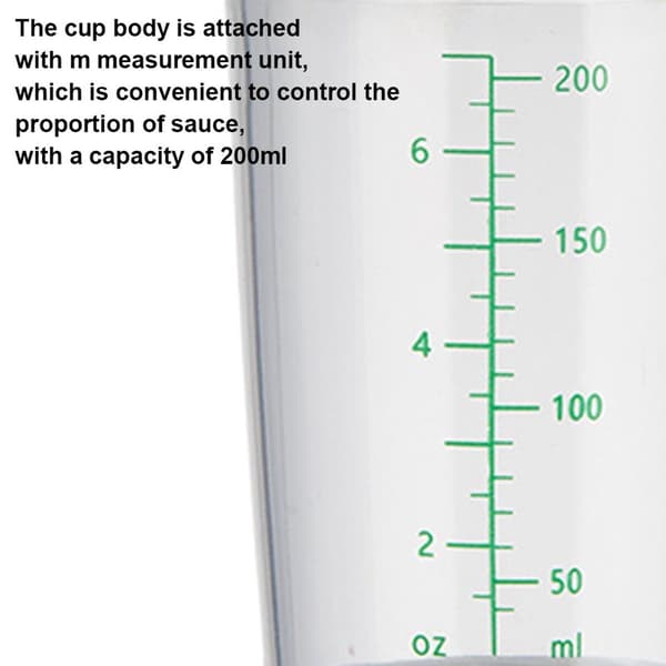 Liten salatdressing-shaker salatdressing-shaker, dressing hvit