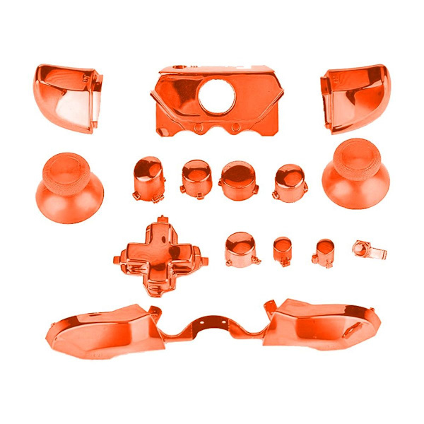Komplette knappesett for Xbox One / Elite-kontrollere (3,5 mm oransje KLB