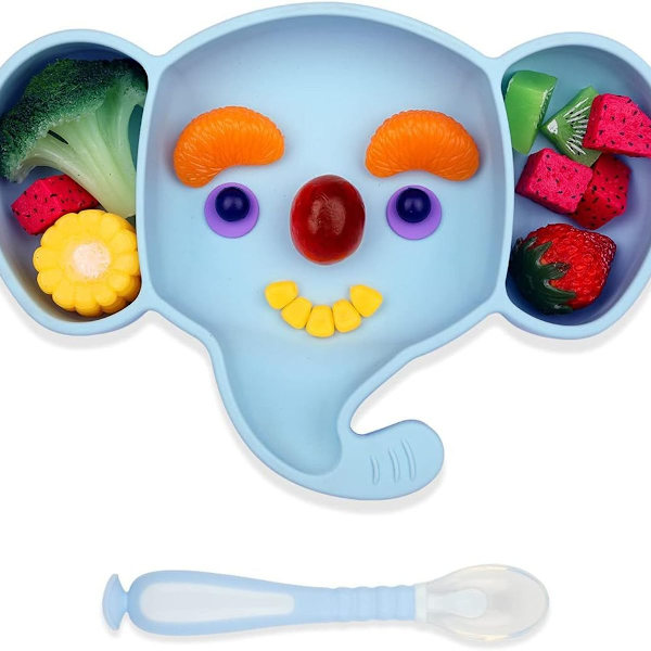 Barnetallerken med sugekopp. Babytallerken. Sklisikker
