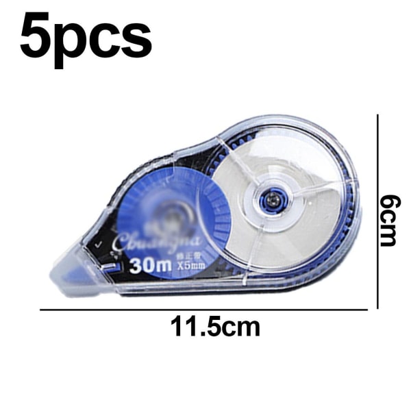 Korrigeringstejp White Out Tape Skola Kontor Anteckningsstil 4