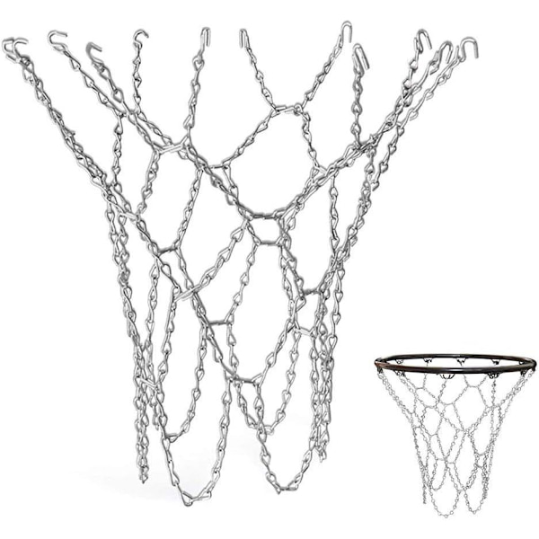 Basketballnett Utendørs, Basketballnett Erstatning, Utendørs Basketballnett, Metall