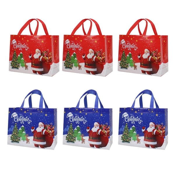 Stora julklappspåsar, julklappspåsar för presenter, Mix Style2