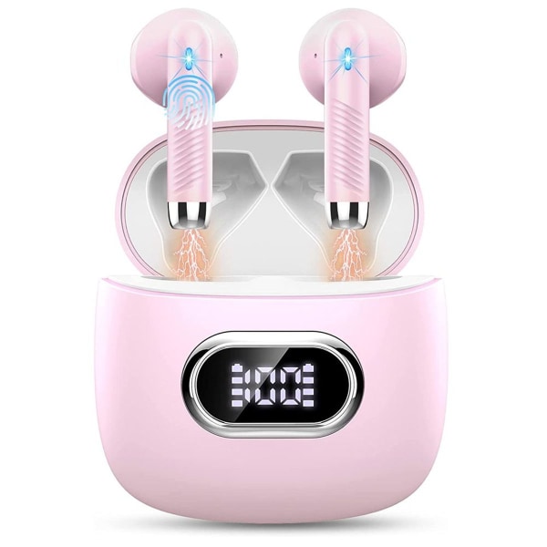 Bluetooth 5.3 hodetelefoner in-ear hodetelefoner trådløs Bluetooth KLB