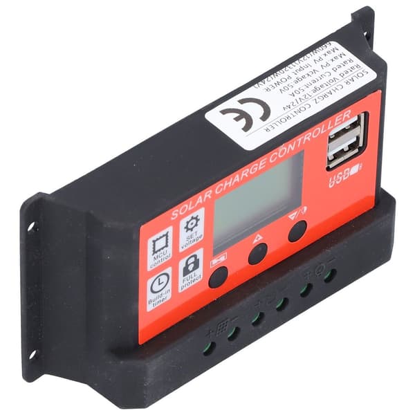 50A 12V 24V PWM solcellelader 7-trinns batterilader KLB