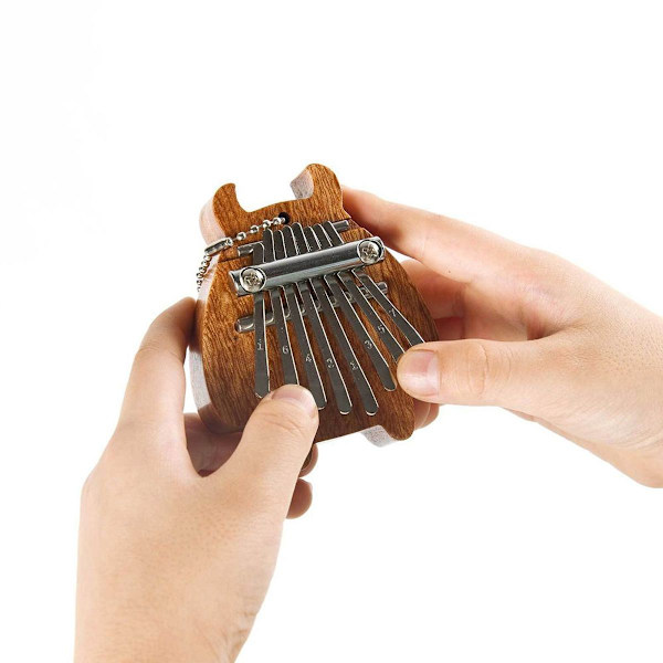 Kalimba 8 tangenter, tommelfingerklaver, mini tommelfingerklaver, fingerklaver, finger KLB