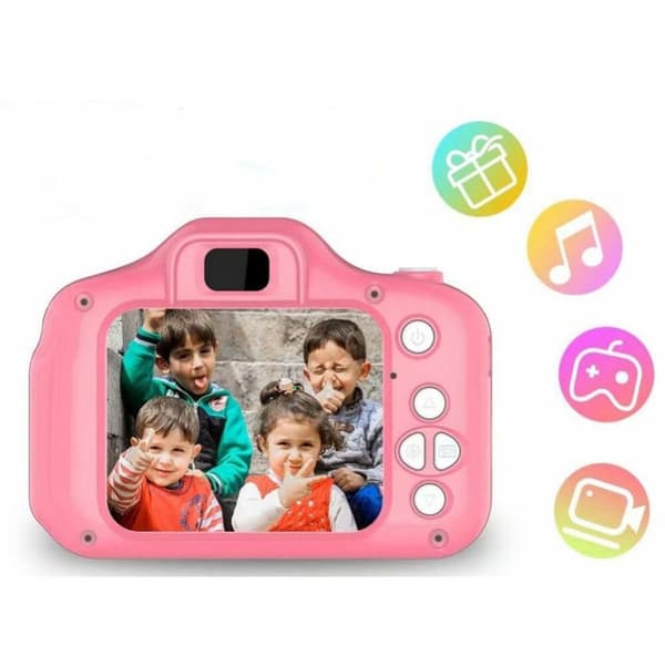 Barnkamera, digitalkamera selfiekamera barn videokamera spel