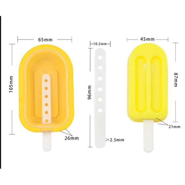 Mini Stackable Ice Mold Pack 10,5 cm, 4 stk.