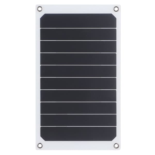 Bærbar 10W solpaneloplader til udendørs rejser KLB