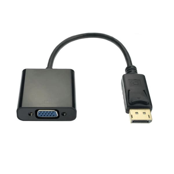 DP til VGA-adapter, DisplayPort (DP) til VGA han til hun