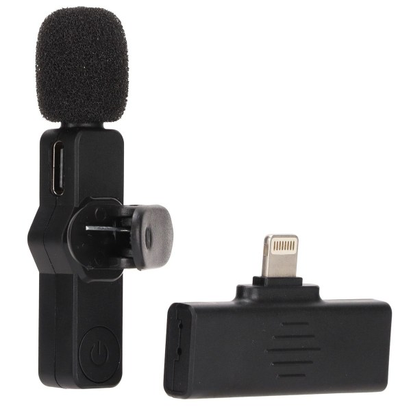 Lavalier mikrofon, plug and play trådløs støjreduktion KLB