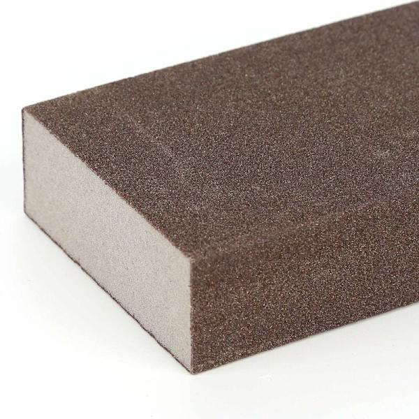 Set med 4 slipspons/block för våta och torra ytor, superfina (korn 320 till 400) Slipning KLB
