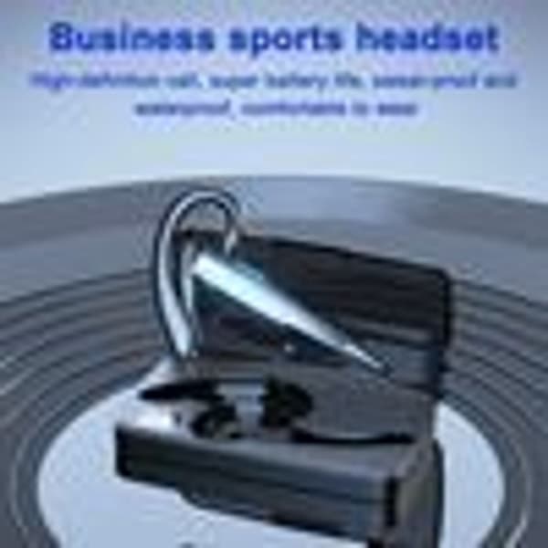 Bluetooth-headset, handsfree-headset, mobiltelefon CVC8.0 trådlös in-ear Bluetooth,