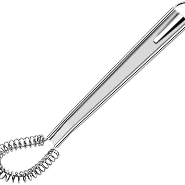 Spiralvisp i rustfritt stål, 20 cm, sølv KLB