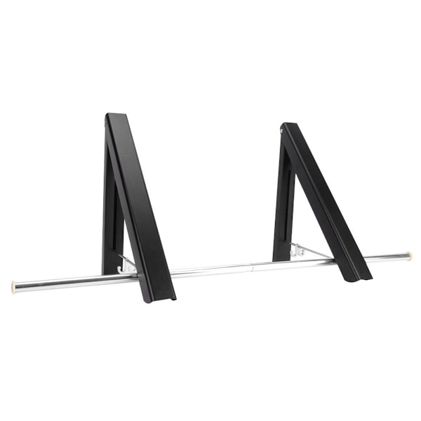 Fällbar klädtork med 80 cm stång, dubbla KLB
