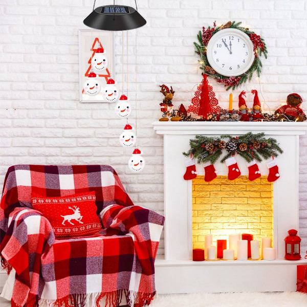 Jul Solcells Vindklocka Utomhusljus Solcells KLB