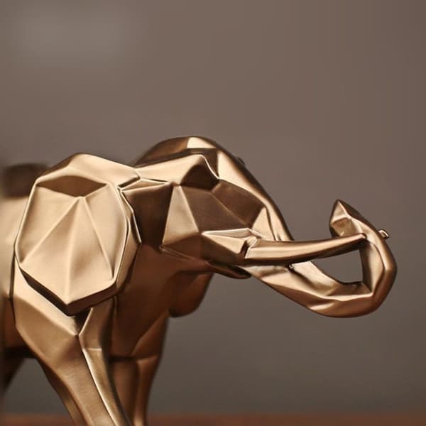 Elefant Skulptur Dyr Hjem Indretning Håndværk