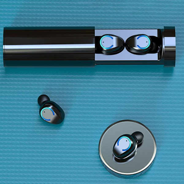 Trådløse hodetelefoner, TWS Bluetooth 5.0 Touch In-Ear-hodetelefoner