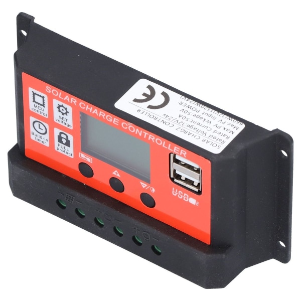 50A 12V 24V PWM aurinkolataussäädin 7-vaiheinen akku KLB