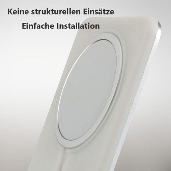 Stativ til MagSafe-oplader, FULAIM aluminium MagSafe-holder, kompatibel