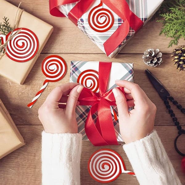Julgranspynt lollipop-set, 6 stycken julgranslollipop KLB