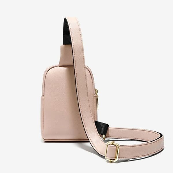 D7005 Sports Diagonal Taske Kvinders Bryst Taske (Sort)