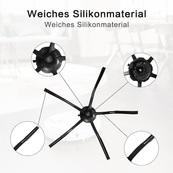 UPhitnis 20x ersättningsdelar tillbehör för Xiaomi Roborock S7 S7+ S7 Plus