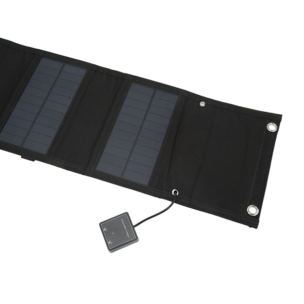 25W 5V Fällbar Solcellsladdare Kit 8x Solpaneler med KLB