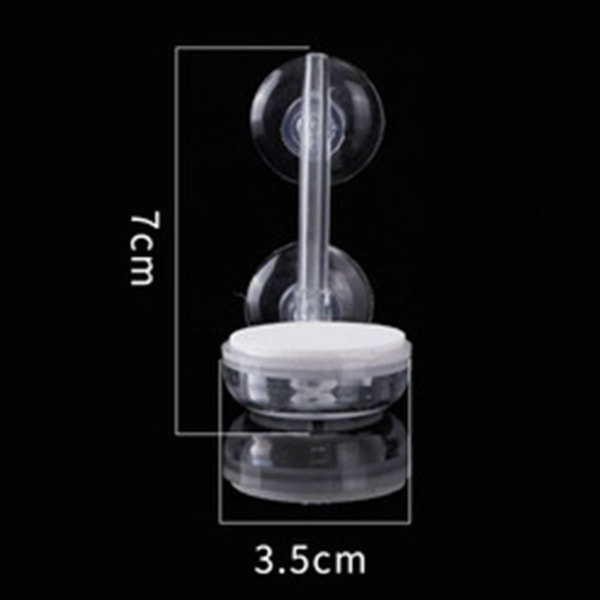 Akvarie luftestein, Nano luftestein akvarium lydløs diffusor 3,5 cm KLB