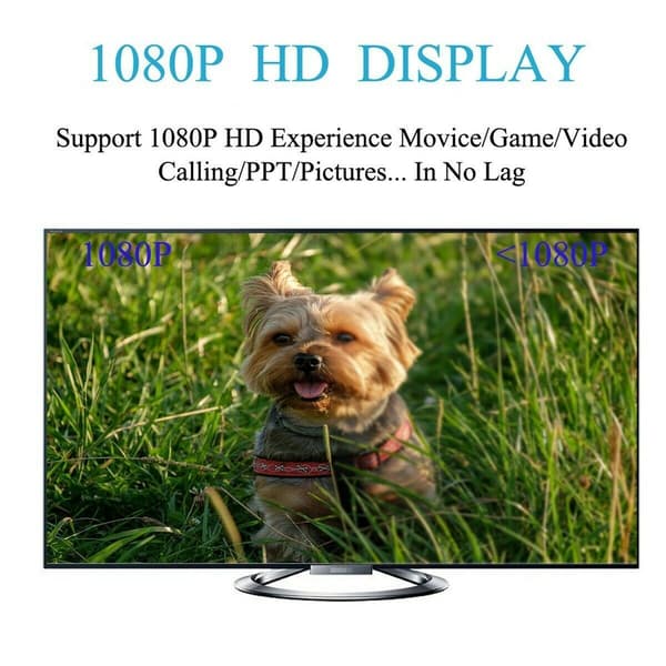 1080p Lightning til HDMI VGA Audio Video Adapter Konverter til Apple KLB