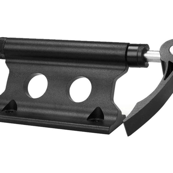 Alumiiniseoksesta valmistettu polkupyörän tavarateline haarukka mustalla KLB:llä