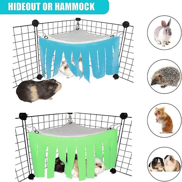 Hamstertelt, hængekøje, gemmested for smådyr, marsvinegemmested KLB