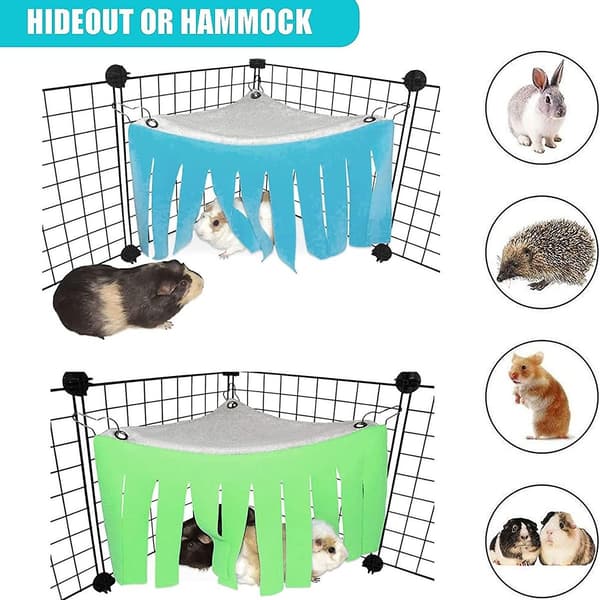 Hamstertelt, Hengekøye, Gjemmested for smådyr, Marsvin Gjemmested KLB