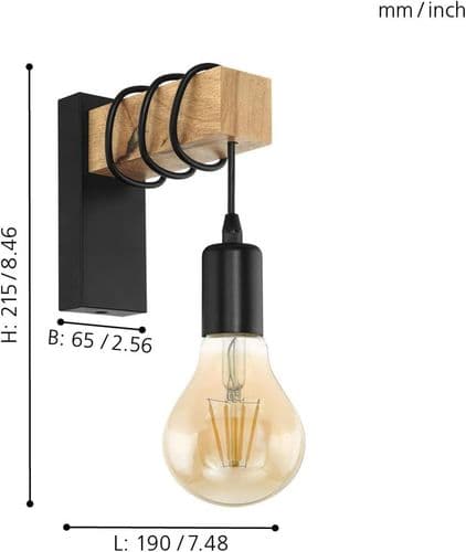 Hengende lampe i tre E27 pæreholder