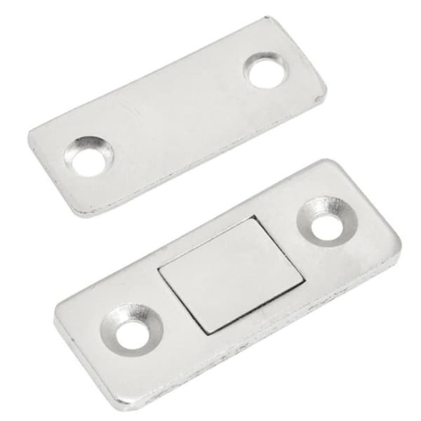 2x Extremt stark magnetisk lås skåpsdörr låda möbelmagnetlås KLB