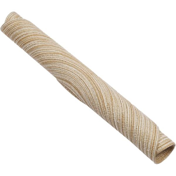 4 kpl pyöreitä punottuja ruokailualustoja 15\" pestäviä (beige, 4)