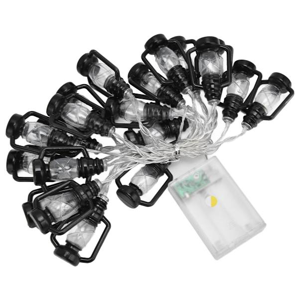 20LED ljusslinga, 9,8F, varm retro Halloween fotogenljusslinga KLB