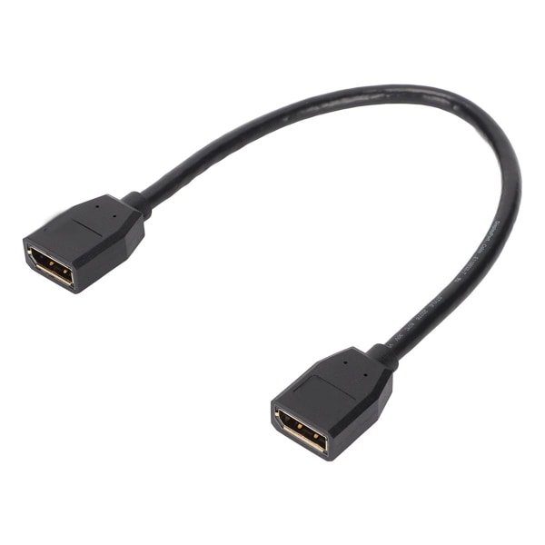 DP till DP-kabel hona till hona, stödjer 8K vid 60 Hz och 4K vid KLB