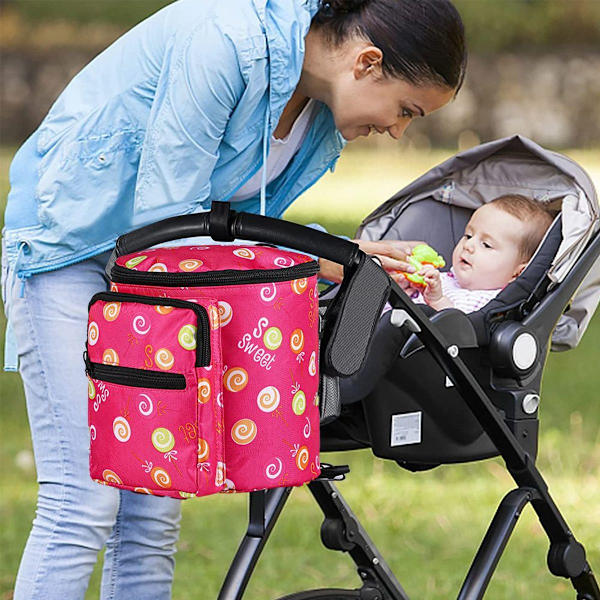 Universell barnvagnsorganisatör för babytillbehör Style1 KLB