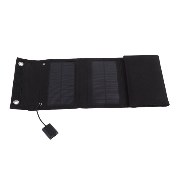 Solcellepanel, sammenleggbar batterilader, powerbank, vanntett KLB